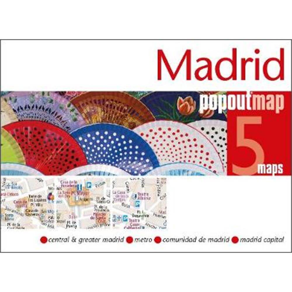 Madrid PopOut Map - PopOut Maps
